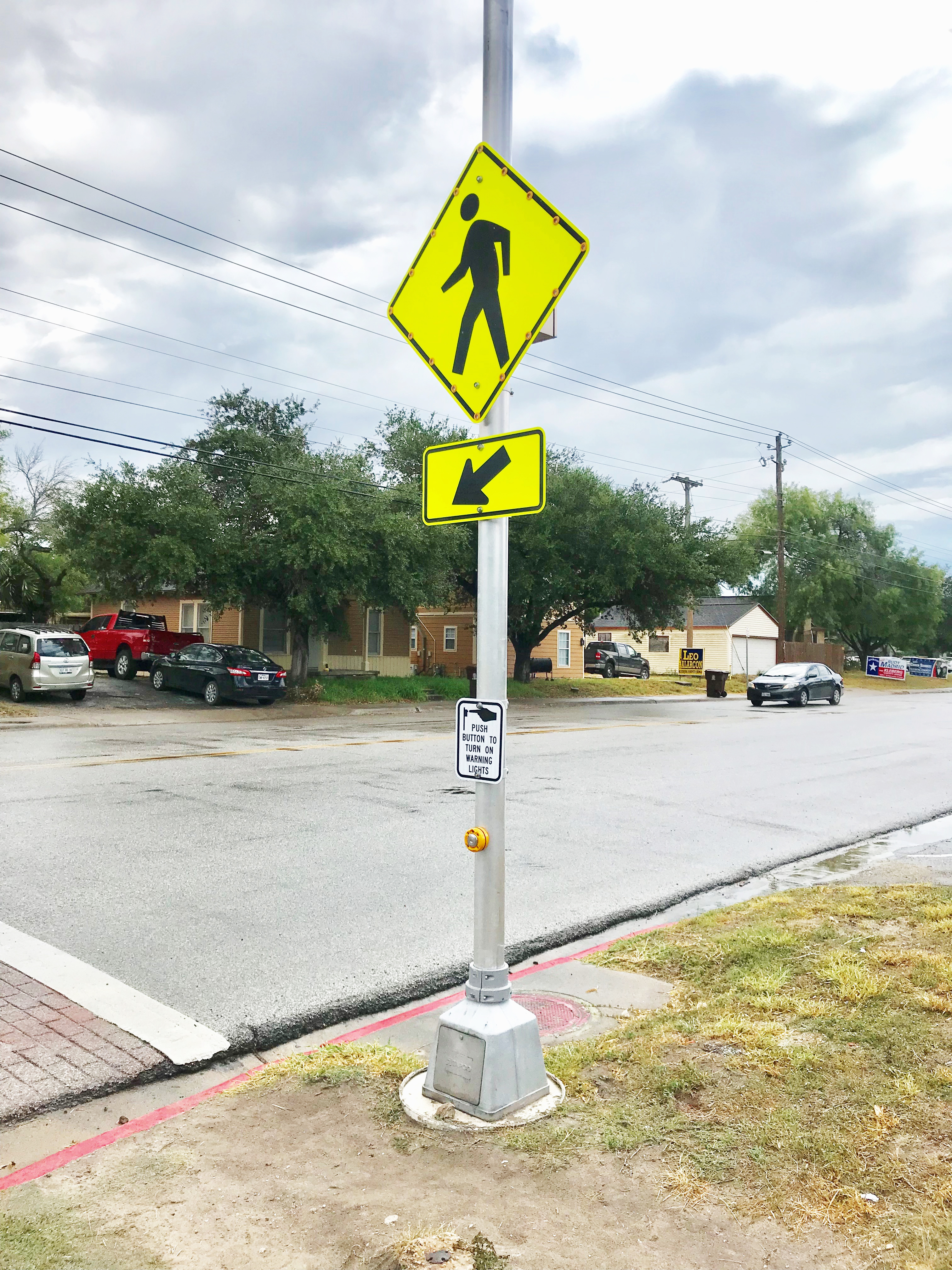 pedestrian signs