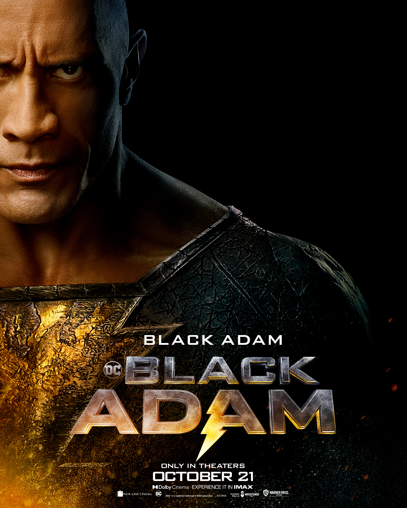 Waller Film News on X: The time of heroes is over. #BlackAdam in theaters  October 21. Advanced tickets on sale now ⚡️ @TheRock   / X