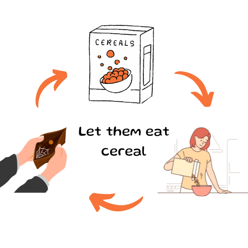 Let them eat cereal