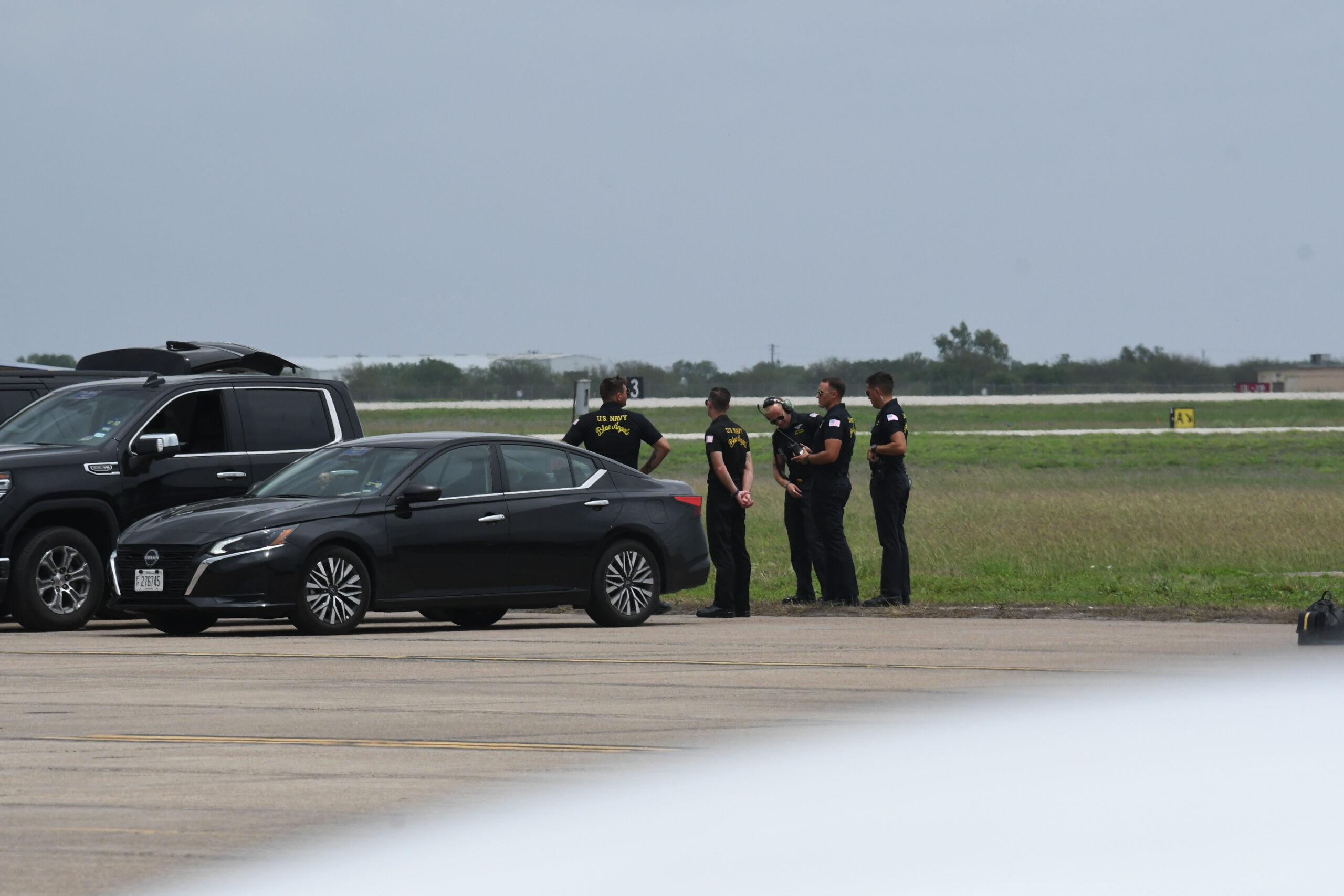 Blue Angels arrive at NAS Kingsville for Wings Over South Texas.