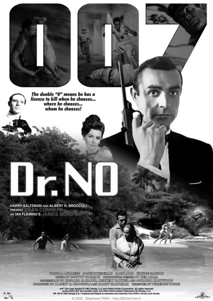 James Bond movie poster