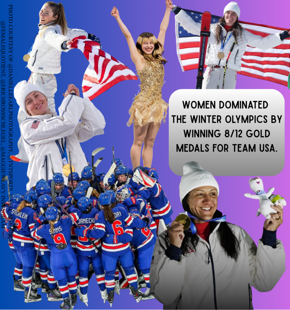 Women dominated the 2026 Winter Olympics